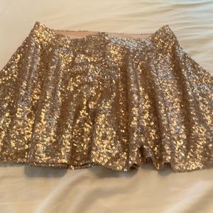 Sequin dance/ballet/skater skirt/circle skirt/size M